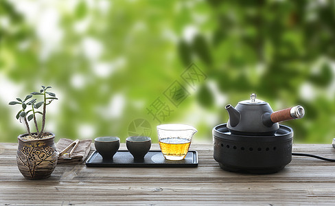 茶文化茶背景设计图片