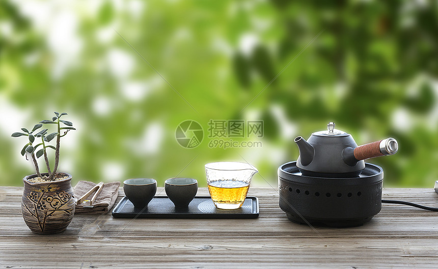 茶背景图片