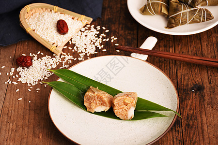 中国传统端午节节日美食粽子图片