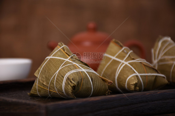 中国传统端午节节日美食粽子图片