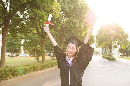 毕业季青春大学生图片