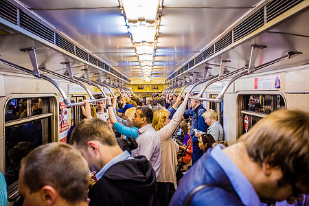 俄罗斯莫斯科地铁背景