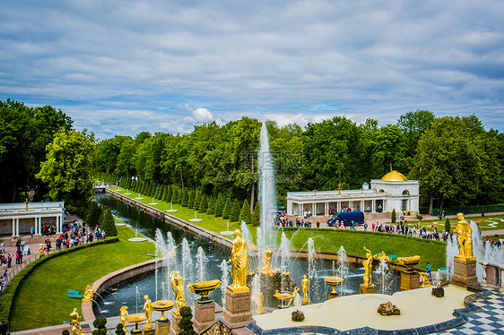 俄罗斯圣彼得堡夏宫图片
