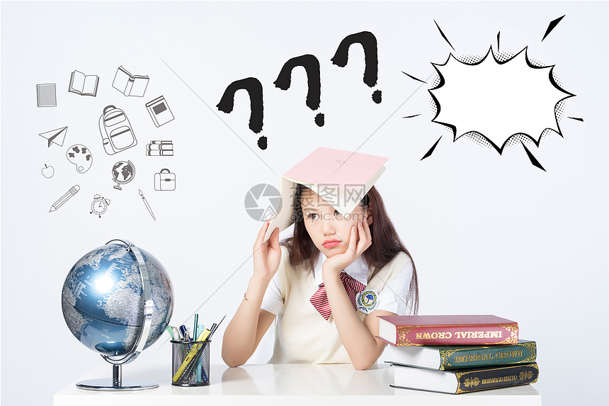 学习思维混乱图片素材 正版创意图片 摄图网 学习思维混乱图片素材 正版创意图片 摄图网