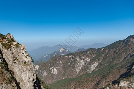 湖北黄冈大别山天堂寨风光图片