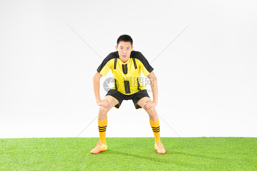 足球运动员热身动作