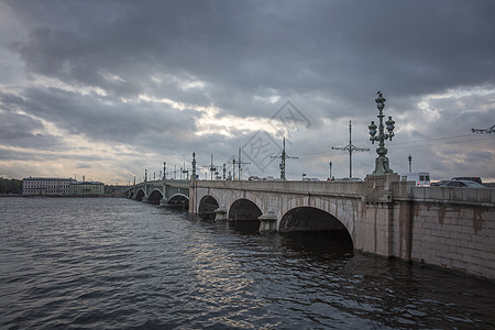 俄罗斯涅瓦河风光高清图片