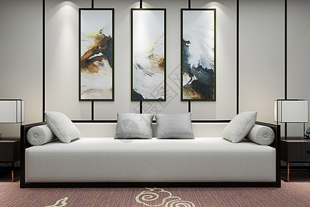 中式风格卧室中式空间设计设计图片