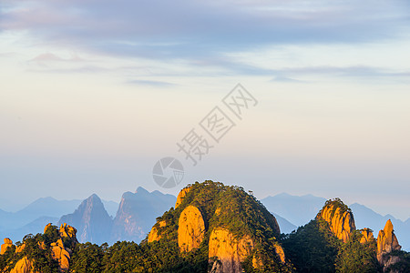 锦绣三清山背景图片