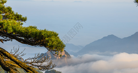 锦绣三清山背景图片