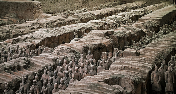 世界国家地图秦始皇兵马俑背景