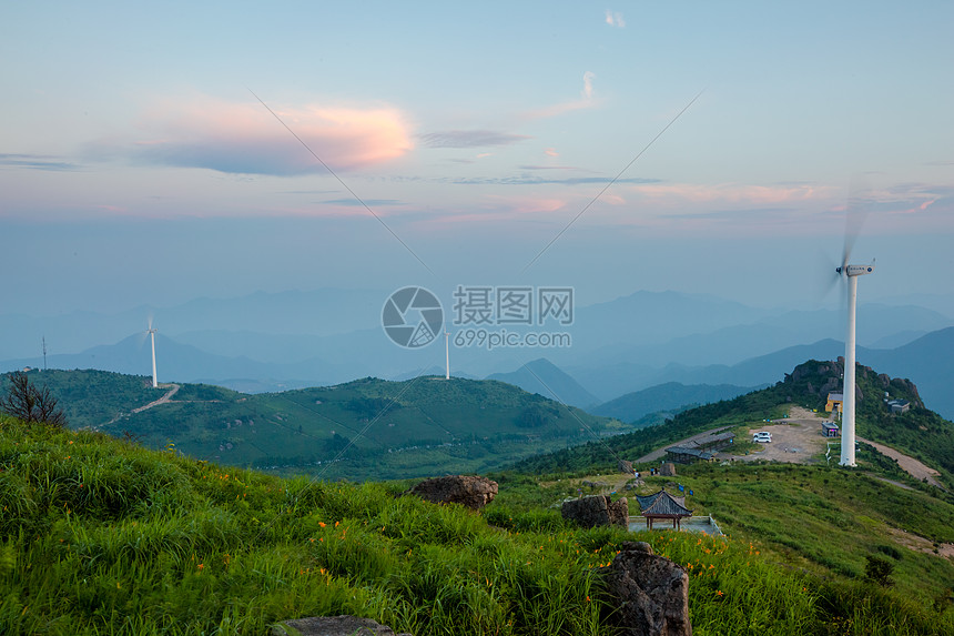 东白山山顶风电场