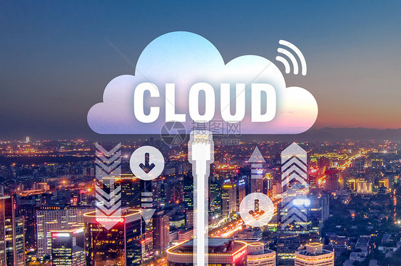 数据云技术城市科技图片