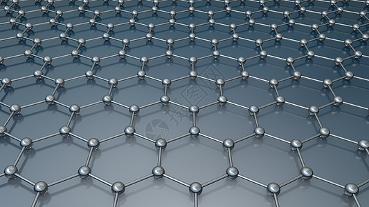 石墨烯分子科技分子结构背景设计图片