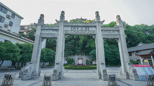 江西渼陂古村风景风光图片