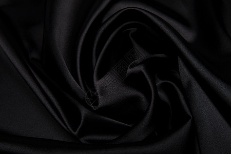 黑色丝绸背景素材图片