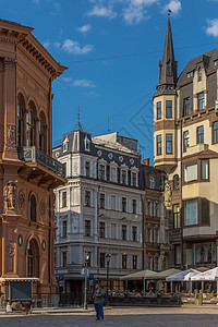 拉脱维亚首都老城里加城市风光图片