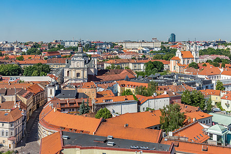 欧洲历史文化名城维尔纽斯城市风光图片