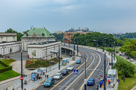 波兰首都华沙城市风光图片