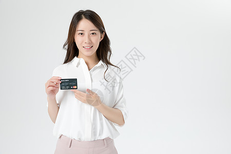 商务女性信用卡图片