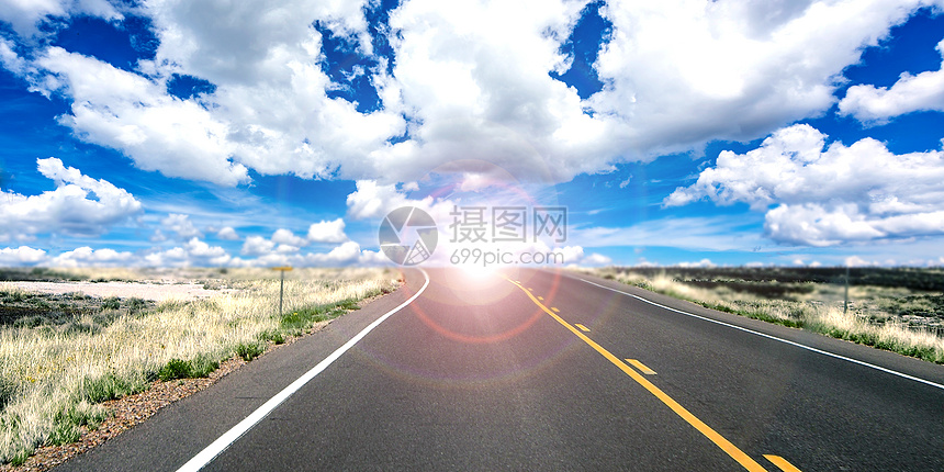 汽车道路背景图片