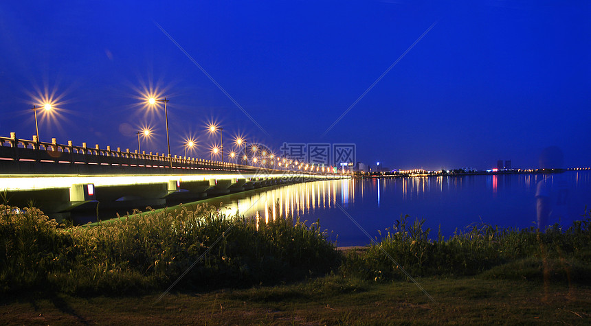 常熟风光昆承湖状元桥夜景