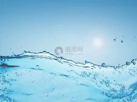 水背景图片