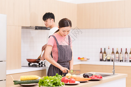 家庭生活厨房做饭图片