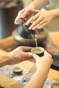 请茶倒茶茶艺文化图片