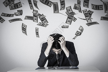 兔年金融危机背景图片-兔年金融危机背景素材-兔年金融危机底图-摄