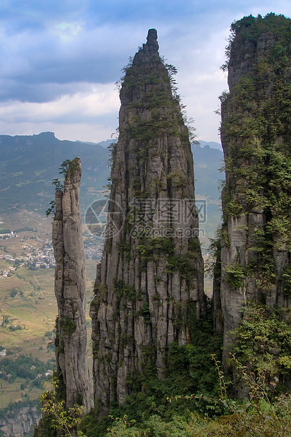 湖北恩施大峡谷风景图片