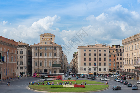 威尼斯建筑意大利罗马威尼斯广场背景