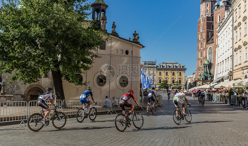 波兰克拉科夫自行车比赛图片