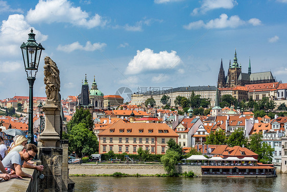 捷克布拉格著名旅游景点布拉格城堡图片
