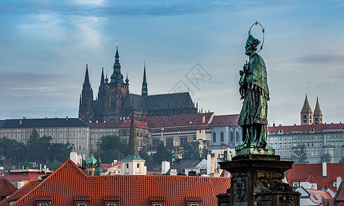 捷克布拉格著名旅游景点布拉格城堡图片