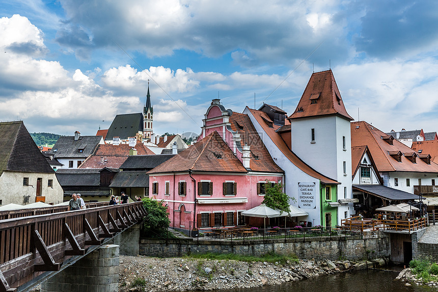 欧洲最美中世纪小镇CK克鲁姆鲁夫图片