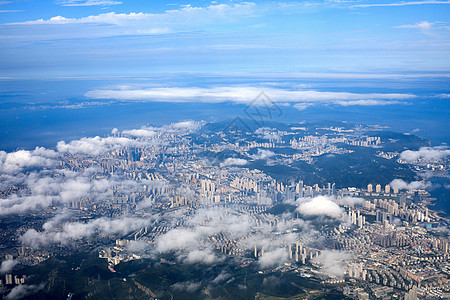 海边景色海滨城市大连背景