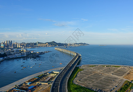 大连星海湾跨海大桥背景图片