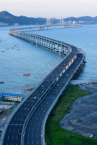 大连星海湾跨海大桥背景图片