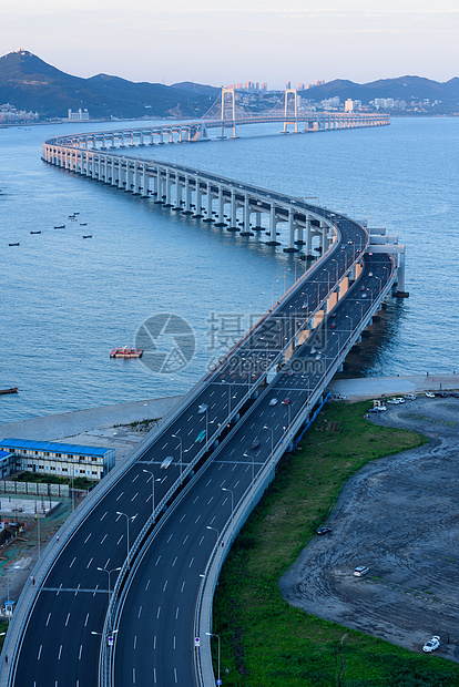 大连星海湾跨海大桥图片