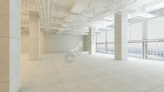 玻璃清洁工业空间场景设计图片