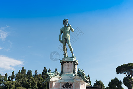 意大利米开朗基罗雕像高清图片