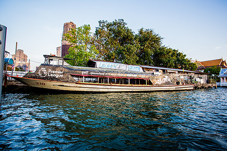 曼谷湄南河游船图片
