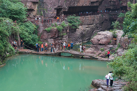 河南云台山风光背景图片