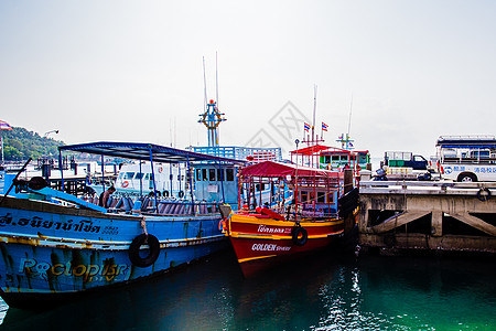 苏梅岛渔船图片