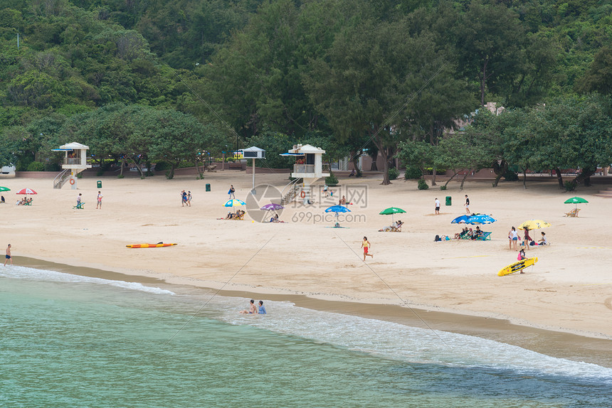 香港石澳村海水浴场图片