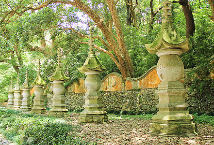 建水古寺佛教天台宗发源地浙江台州国清寺背景