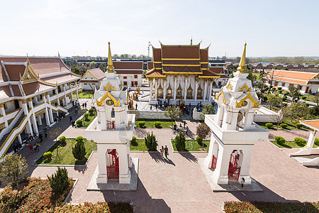 白马寺泰国佛殿背景