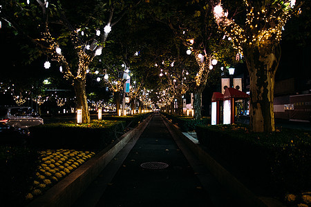 城市夜景图片