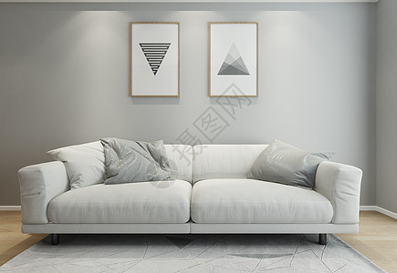 床垫日式风首页现代简洁风家居陈列室内设计效果图背景